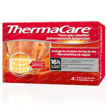 ThermaCare Zelfverwarmende Kompressen Rug 4 stuks