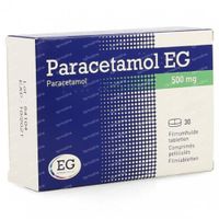 Paracetamol EG® 500mg 30 tabletten