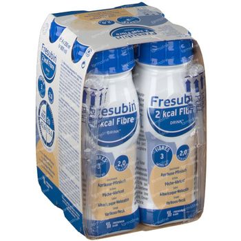 Fresubin 2kcal Fibre Drink Aprikose/Pfirsich 4x200 ml