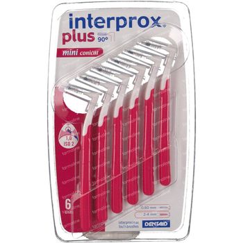 Interprox Plus Ragers Mini Conical Rood 6 st