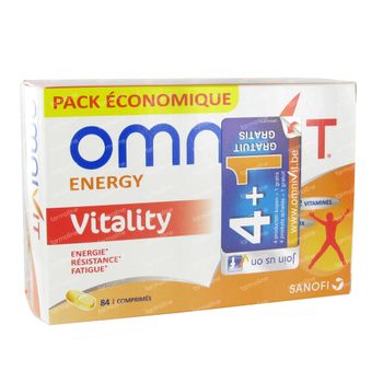 Omnivit Vitality 84 comprimés