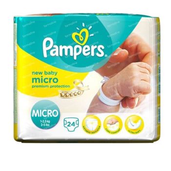 Pampers Micro New Baby 1-2.5 kg 24 st