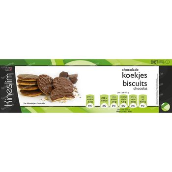 Kineslim Biscuits Chocolat 12 pièces