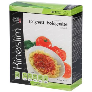 Kineslim Spaghetti Bolognaise 4 sachets