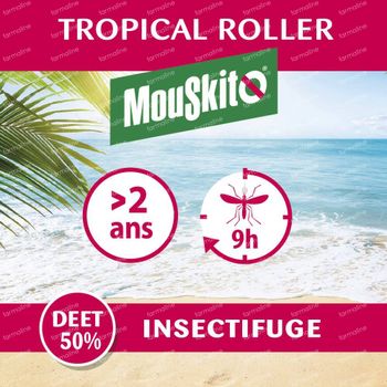 Mouskito Tropical Roller DEET 50% 75 ml