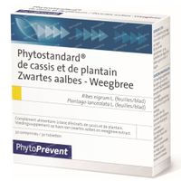 Phytostandard Cassis Wegerich 30 tabletten