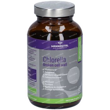 Mannavital Chlorella Platinum 240 tabletten