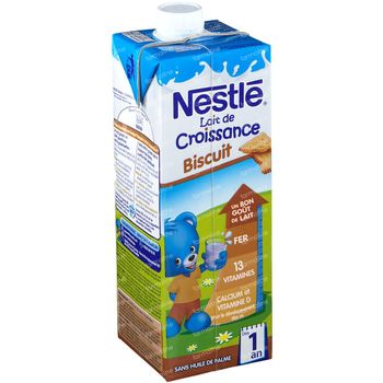 Nestlé Lait De Croissance 1+ Biscuits 1 l lait