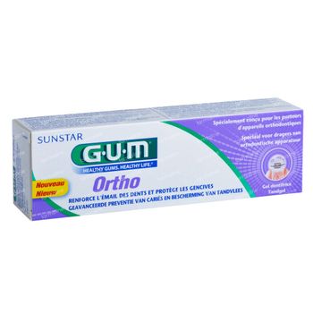 GUM Ortho Dentifrice Gel 75 ml