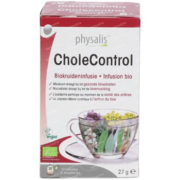 Physalis CholeControl Infusion Bio 20 sachets