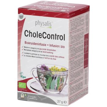 Physalis CholeControl Infusion Bio 20 sachets