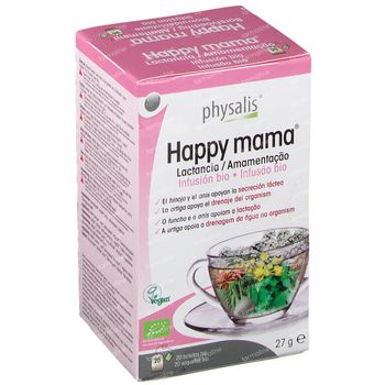 Physalis Happy Mama Allaitement Infusion Bio 20 sachets