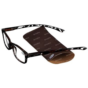 Pharma Glasses Leesbril Bruin +1.50 1 st