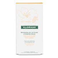 Klorane Cold Wax Small Strips with Sweet Almond Face & Sensitive Areas 6 stuks