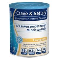 Crave & Satisfy Diet Proteine Frangipane 200 g pulver