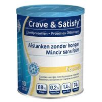 Crave & Satisfy Protéines Diététique Eggnog 200 g poudre