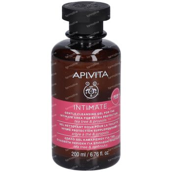 Apivita Intimate Plus Gentle Cleansing Gel for Extra Protection Tea Tree & Propolis 200 ml