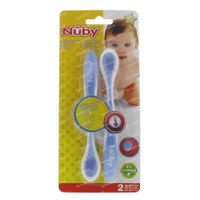 Nuby Cuillère Thermosensible +4m 2 st
