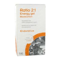 Trisport Pharma Ratio 2:1 Energy Gel Blackcurrent 500 g sachets
