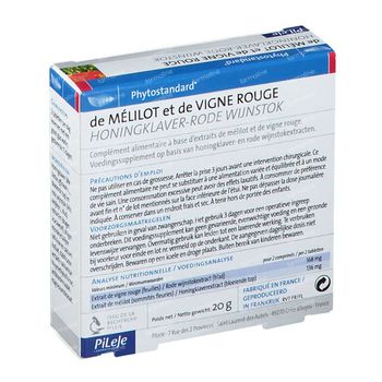 Phytostandard Mélilot - Vigne Rouge 30 comprimés