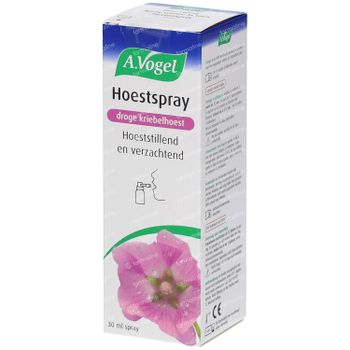 A.Vogel Hoestspray Droge Hoest-kriebelhoest 30 ml