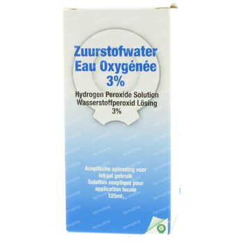 Eau oxygene 3% 125 ml solution