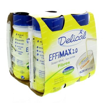 Delical Effimax 2.0 Fibres Céréales 800 ml