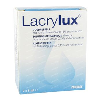 Lacrylux Gouttes Oculaires 16 ml flacons