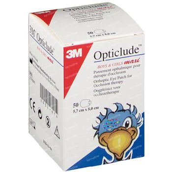 3M Opticlude Compresse Occulaire Boys & Girls Maxi 5,7cm x 8cm 2539MPE 50 st