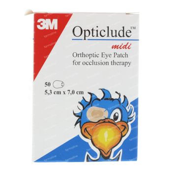Opticlude Oogpleisters Midi 1538M 50 st
