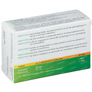 Nutritic Memotonus 60 comprimés