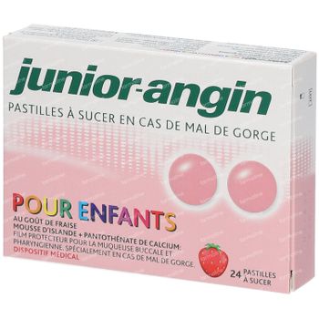 Junior Angin 24 comprimés à sucer