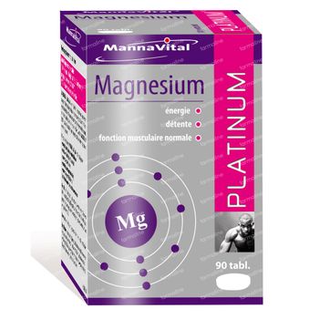 Mannavital Magnesium Platinum 90 comprimés