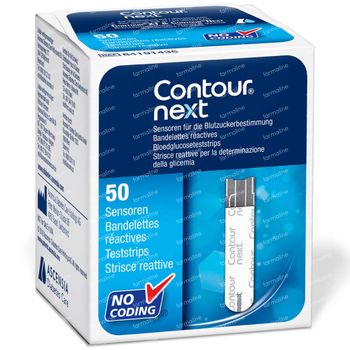 Bayer Contour Next Glucosemeter Teststrips 50 stuks