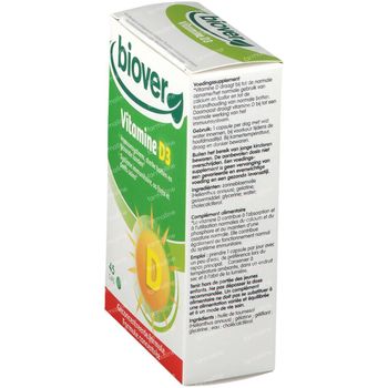Biover Vitamine D3 45 capsules