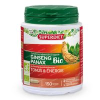 Superdiet Ginseng Panax CA Meyer Bio 150  capsules