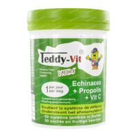 Teddy-Vit Vitamine C/Echinacea/Propolis Beertjes 50 st