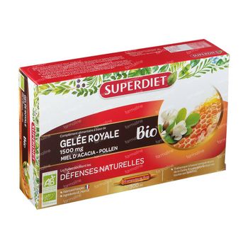 Superdiet Gelée Royale Bio 20x15 ml