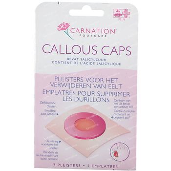 Carnation Callous Caps HB 2 st