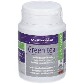 Mannavital Green Tea Platinum 60 st