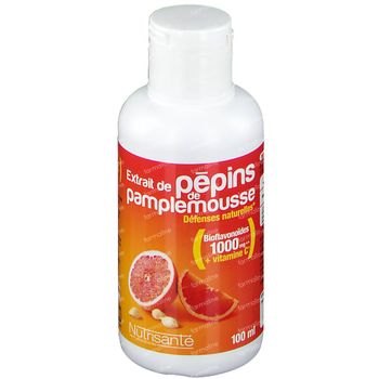 Nutrisanté Extrait Pepins Pamplemousse 1000mg 100 ml