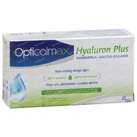 Opticalmax Hyaluron Plus Gouttes Oculaires 20x0,5 ml ampoules