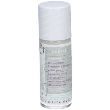 Korres KB Equisetum Déodorant Anti-Transpirant 48h sans Parfum 30 ml