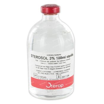 Sterop Sterosol Nacl 3 % 100 ml