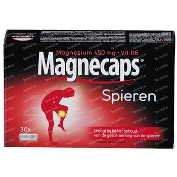 Magnecaps Muscles Magnesium 450mg + Vit B6 30 capsules