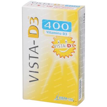 Vista- D3 400 Junior 120 smelttabletten