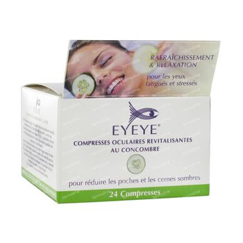 Eyeye Compresses Oculaires Au Concombre 24 st