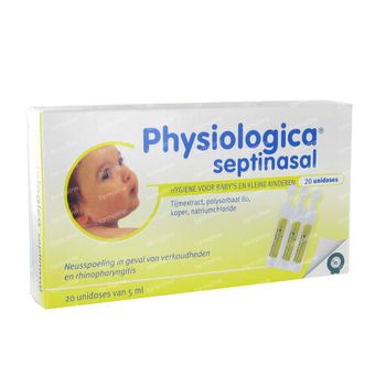 Physiologica Septinasal 0,9% Nacl Solution 100 ml unidose