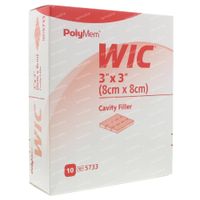 Polymem Wic Cavity Wound Filler 8x8cm 10 st