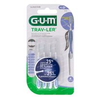 GUM Trav-Ler 0,6mm 4 pièces